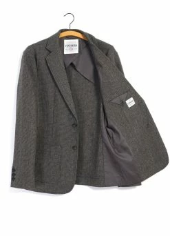 HANSEN GARMENTS CHRIS | Classic Two Button Blazer | Rocks -Deals Bottoms Store 22 40 7 chris blazer wool rocks 3