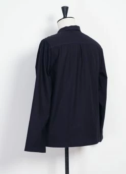 HANSEN GARMENTS MAGNE | Casual Pull-on Shirt | Blue -Deals Bottoms Store 25 12 3 magne navy 4