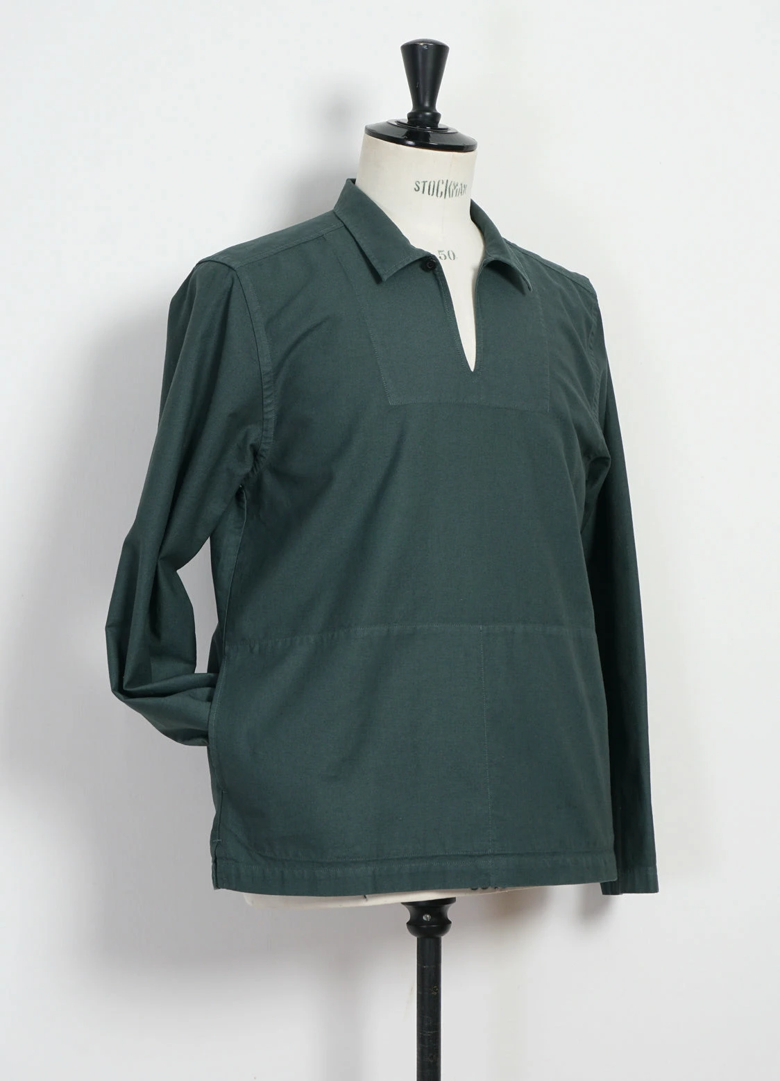 HANSEN GARMENTS MAGNE | Casual Pull-on Shirt | Petrol 3 HANSEN GARMENTS MAGNE | Casual Pull-on Shirt | Petrol - Image 3