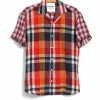 HANSEN GARMENTS JONNY | Short Sleeve Shirt | Red Checks