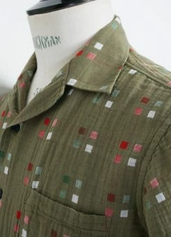 HANSEN GARMENTS JONNY | Short Sleeve Shirt | Nevada Green -Deals Bottoms Store 25 22 6 jonny nevada green 5