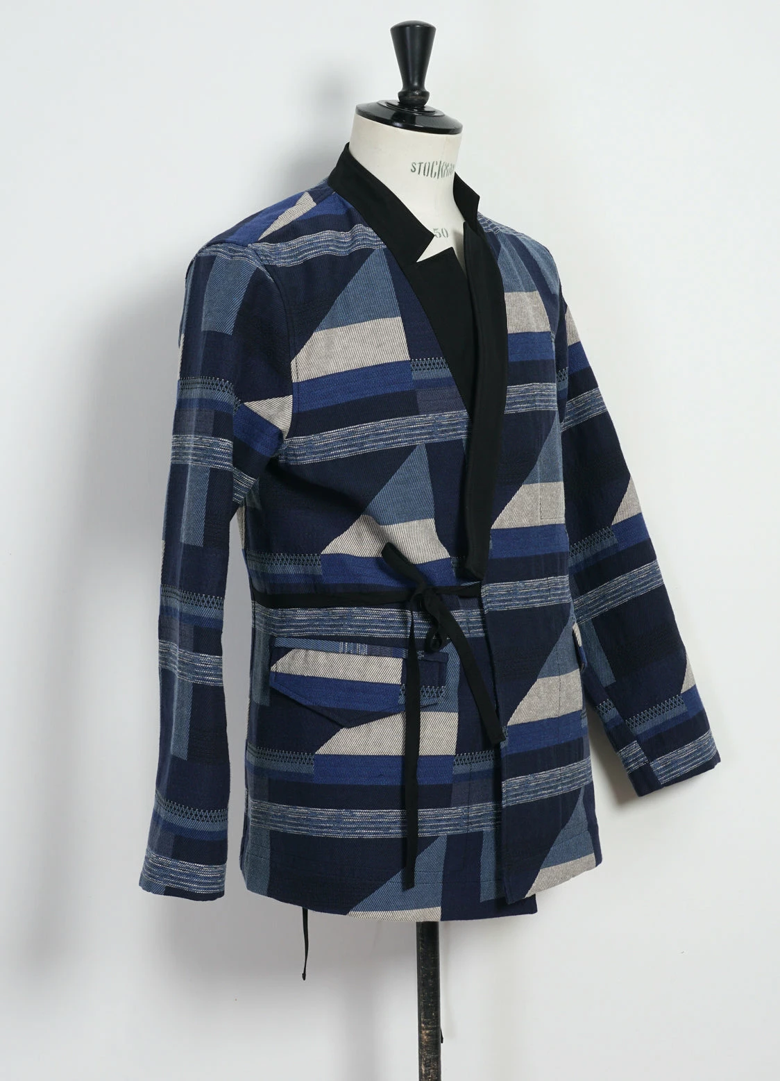 HANSEN GARMENTS FALK | Kakashi Blazer | Blue Mix 3 HANSEN GARMENTS FALK | Kakashi Blazer | Blue Mix - Image 3