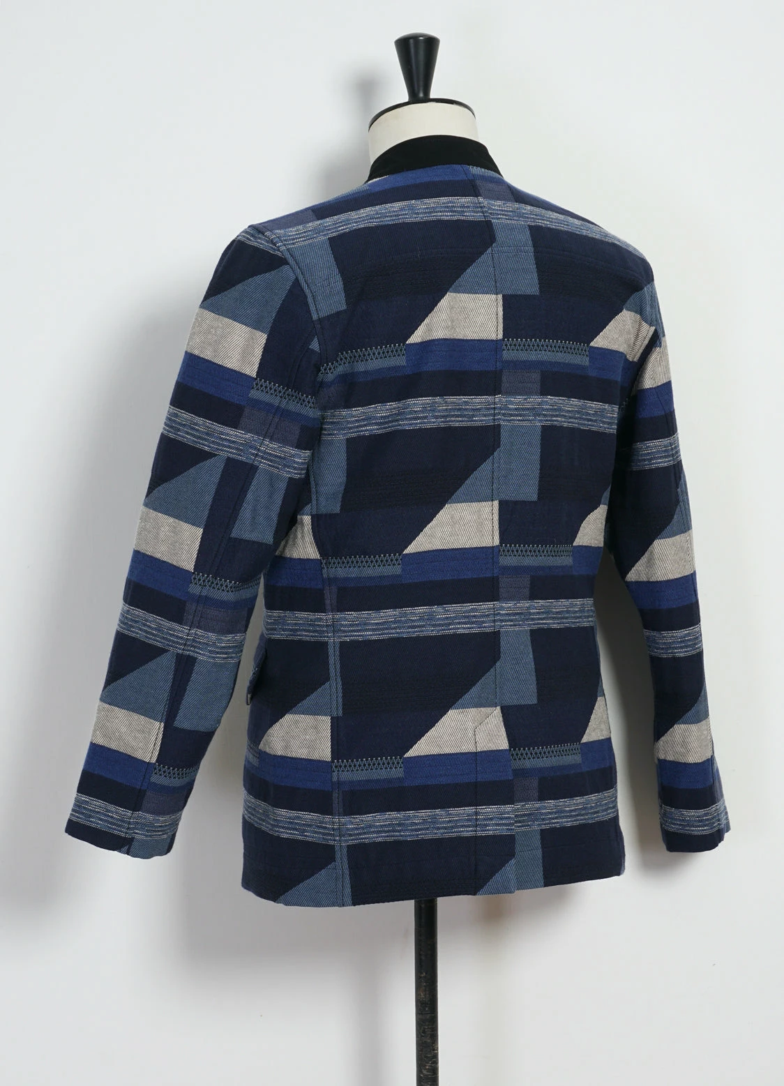 HANSEN GARMENTS FALK | Kakashi Blazer | Blue Mix 4 HANSEN GARMENTS FALK | Kakashi Blazer | Blue Mix - Image 4