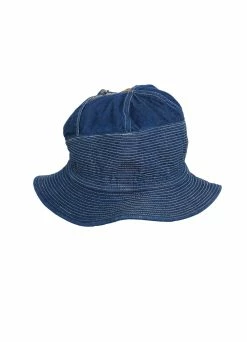 KAPITAL THE OLD MAN AND THE SEA | 11.5oz Denim Hat | Midtone