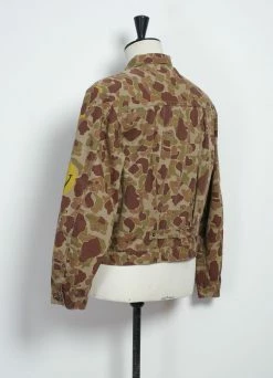 KAPITAL HAPPY PEEK-A-BOO | Herringbone Camo Jacket | Beige/Khaki 7 KAPITAL HAPPY PEEK-A-BOO | Herringbone Camo Jacket | Beige/Khaki -Deals Bottoms Store K2209LJ024 Herringbone HAPPY PEEK A BOO Camo 1st JKT 4