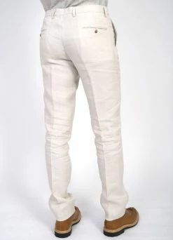 HANSEN GARMENTS ALEX | Formal Suit Trousers | Ecru -Deals Bottoms Store alex formal suit trousers ecru i 270 289236