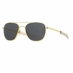 Deals Bottoms Store -Deals Bottoms Store ao eyewear original pilot sunglasses i gold grey ao eyewear 226351