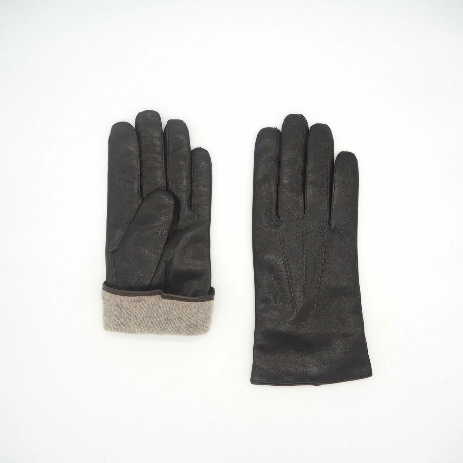 SAUSO ARVO | Lamb Nappa Cashmere Blend | Mocca 2 SAUSO ARVO | Lamb Nappa Cashmere Blend | Mocca - Image 2