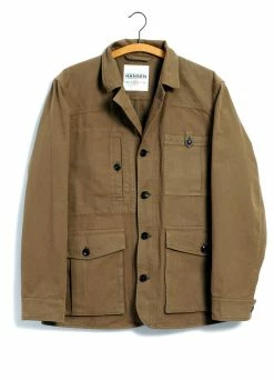 HANSEN GARMENTS ASLAK | Utility Jacket | Khaki