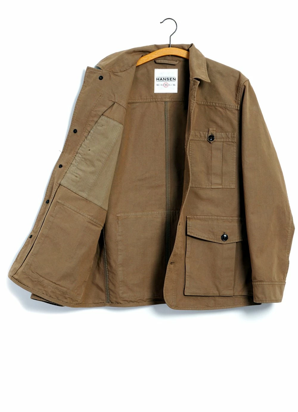 HANSEN GARMENTS ASLAK | Utility Jacket | Khaki 5 HANSEN GARMENTS ASLAK | Utility Jacket | Khaki - Image 5