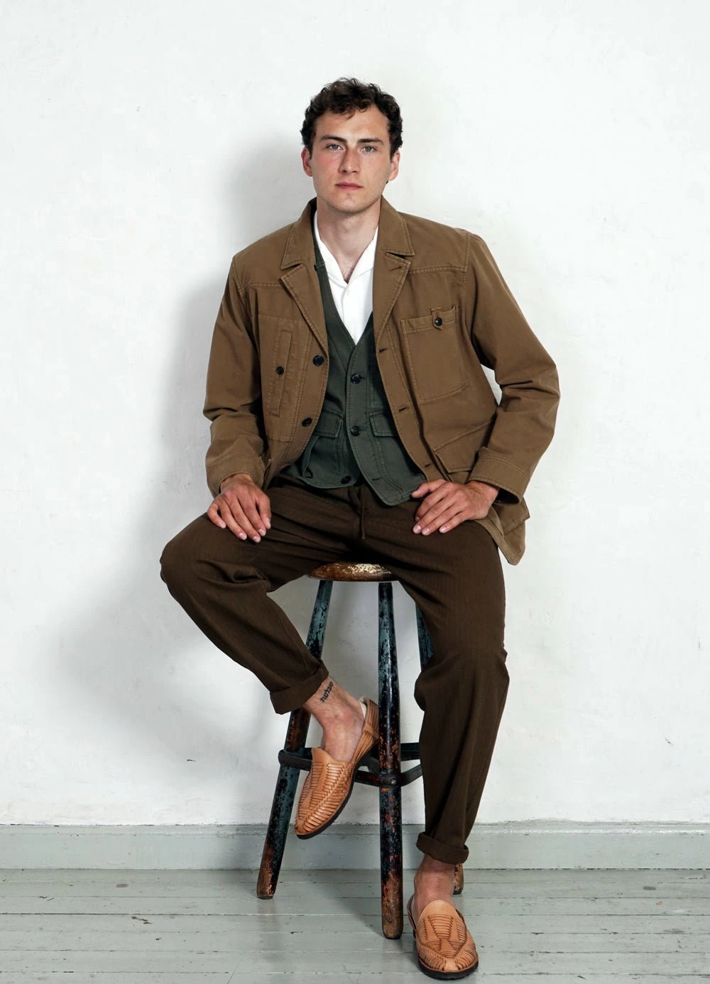 HANSEN GARMENTS ASLAK | Utility Jacket | Khaki 7 HANSEN GARMENTS ASLAK | Utility Jacket | Khaki - Image 7