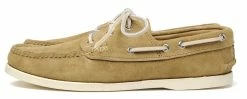 YUKETEN BOAT SHOE | Moccasin Shoe | FO Khaki -Deals Bottoms Store boat shoe moccasin shoe fo khaki yuketen 553306