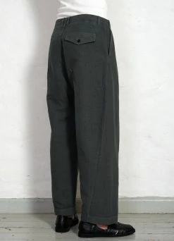 HANSEN GARMENTS BOBBY | Super Wide Pleated Trousers | Oxidized -Deals Bottoms Store bobby super wide pleated shorts oxidized hansen garments 190218