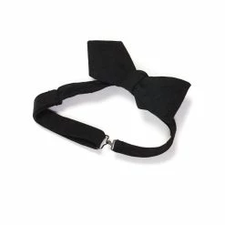 KAI D BOW TIE | TEXTURE WEAVE | BLACK