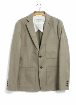 HANSEN GARMENTS CHRIS | Classic Two Button Blazer | Bay Leaf