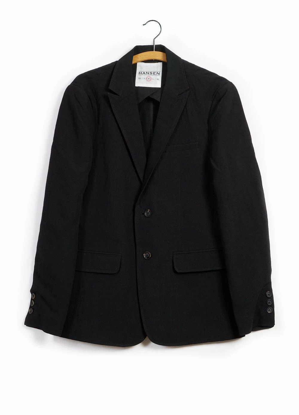 HANSEN GARMENTS CHRISTOFFER | Two Button Blazer | Black 1 HANSEN GARMENTS CHRISTOFFER | Two Button Blazer | Black