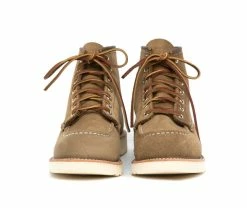 Red Wing CLASSIC MOC | 6-inch | Olive Mohave -Deals Bottoms Store classic moc 6 inch olive mohave red wing 786824