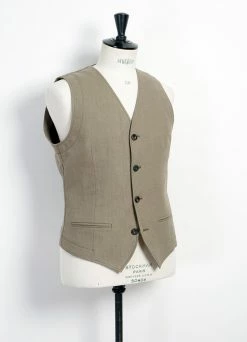 HANSEN GARMENTS DANIEL | Classic Waistcoat | Bay Leaf -Deals Bottoms Store daniel classic waistcoat bay leaf hansen garments 397735