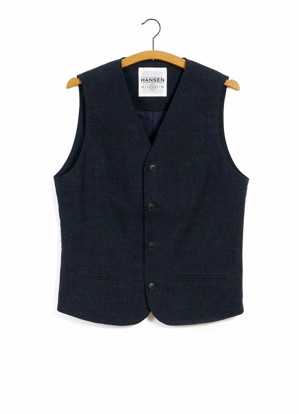 HANSEN GARMENTS DANIEL | Classic Waistcoat | Fjord 1 HANSEN GARMENTS DANIEL | Classic Waistcoat | Fjord