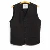 HANSEN GARMENTS DANIEL | Four Button Waistcoat | Coffee Melange