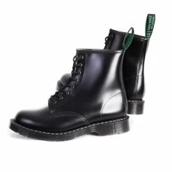 Solovair DERBY BOOT | 8 Eye | Black -Deals Bottoms Store derby boot 8 eye black 205 885054