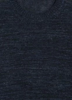 INIS MEÁIN DONEGAL | Linen Crew Neck | Timor -Deals Bottoms Store donegal linen crew neck timor inis meain 467264