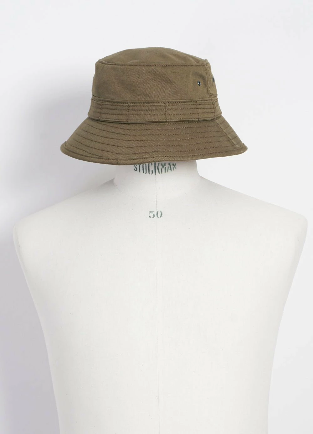 HANSEN GARMENTS EDVARD | Bucket Hat | Army 2 HANSEN GARMENTS EDVARD | Bucket Hat | Army - Image 2