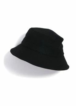 HANSEN GARMENTS EDVARD | Bucket Hat With Earflaps | Black