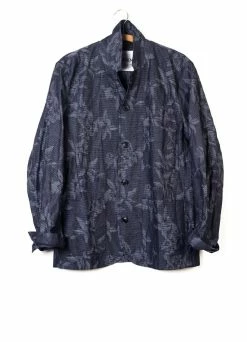 HANSEN GARMENTS ELIAS | Loose Fit Five Button Blazer | Botanic Indigo