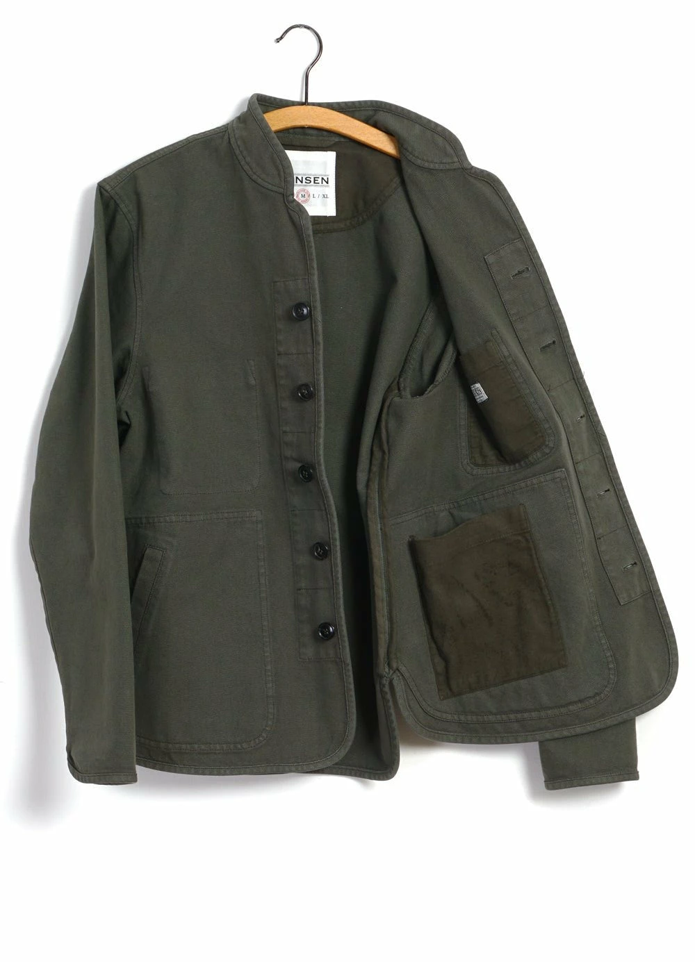 HANSEN GARMENTS ERLING | Casual Work Jacket | Rosemary 6 HANSEN GARMENTS ERLING | Casual Work Jacket | Rosemary - Image 6