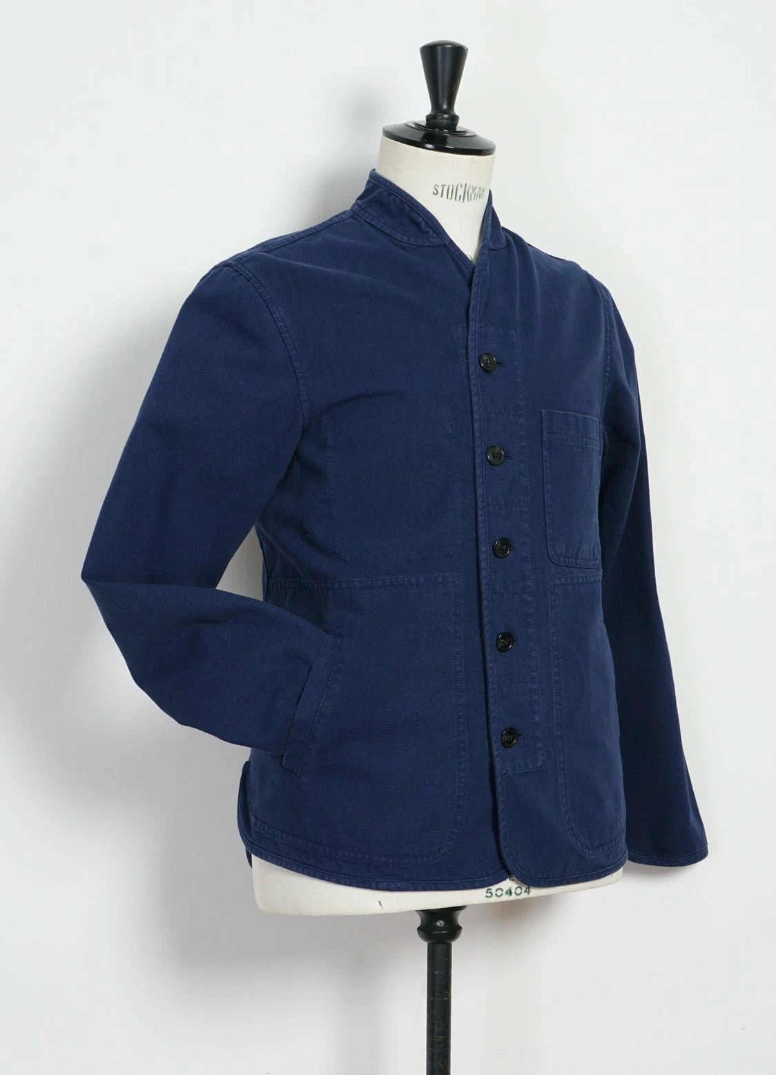 HANSEN GARMENTS ERLING | Refined Work Jacket | Work Blue 2 HANSEN GARMENTS ERLING | Refined Work Jacket | Work Blue - Image 2