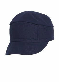 HANSEN GARMENTS ESKILD | Mechanics Cap | Waffle Indigo