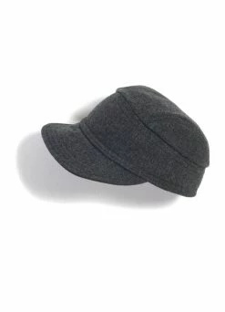 HANSEN GARMENTS ESKILD | Mechanics Cap With Earflaps | Grey Melange