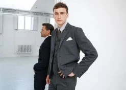 HANSEN GARMENTS FRANK | Regular Fit Trousers | Graphite -Deals Bottoms Store frank regular fit trousers graphite 255 650390