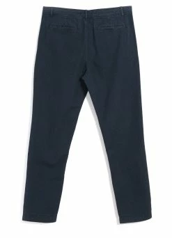 HANSEN GARMENTS FRED | Regular Cut Work Trousers | Black Navy -Deals Bottoms Store fred regular cut work trousers black navy hansen garments 931053
