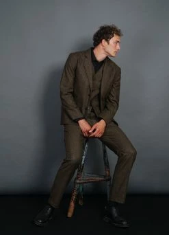 HANSEN GARMENTS FRED | Regular Fit Trouser | October -Deals Bottoms Store fred regular fit trouser october 240 909674