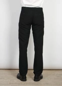 HANSEN GARMENTS FRED | Regular Fit Trousers | Black -Deals Bottoms Store fred regular fit trousers black 725271