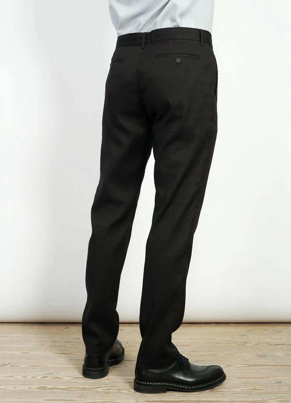 HANSEN GARMENTS FRED | Regular Fit Trousers | Coffee Melange 5 HANSEN GARMENTS FRED | Regular Fit Trousers | Coffee Melange - Image 5