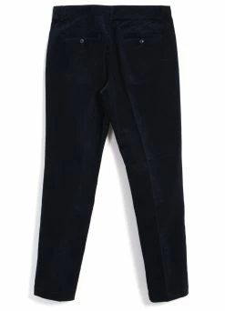 HANSEN GARMENTS FRED | Regular Fit Trousers | Fluid Navy -Deals Bottoms Store fred regular fit trousers fluid navy hansen garments 381361