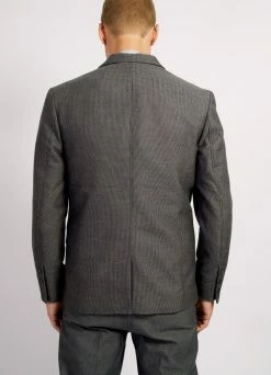 HANSEN GARMENTS FREDERIK | Casual Blazer | Indigo Grey -Deals Bottoms Store frederik casual blazer indigo grey 425 492058