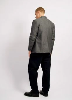 HANSEN GARMENTS FREDERIK | Casual Blazer | Indigo Grey -Deals Bottoms Store frederik casual blazer indigo grey 425 543908