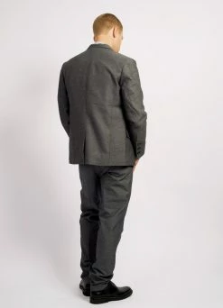 HANSEN GARMENTS FREDERIK | Casual Blazer | Indigo Grey -Deals Bottoms Store frederik casual blazer indigo grey 425 819042