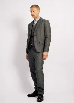 HANSEN GARMENTS FREDERIK | Casual Blazer | Indigo Grey -Deals Bottoms Store frederik casual blazer indigo grey 425 878585