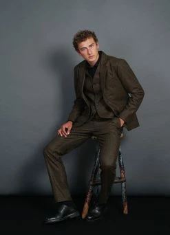 HANSEN GARMENTS FREDERIK | Informal 2-button Blazer | October -Deals Bottoms Store frederik informal 2 button blazer october 400 518205