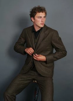 HANSEN GARMENTS FREDERIK | Informal 2-button Blazer | October -Deals Bottoms Store frederik informal 2 button blazer october 400 753858