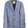 HANSEN GARMENTS FREDERIK | Two Button Blazer | Light Blue