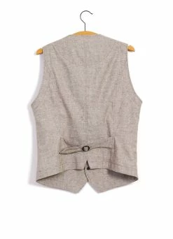 HANSEN GARMENTS HALFDAN | Classic Waistcoat | Beach -Deals Bottoms Store halfdan classic waistcoat beach hansen garments 482642