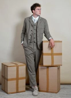 HANSEN GARMENTS HARALD | Casual Waistcoat | Lion -Deals Bottoms Store harald casual waistcoat lion hansen garments 118796