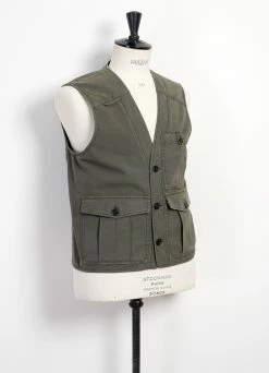 HANSEN GARMENTS HEKTOR | Utility Vest | Green -Deals Bottoms Store hektor utility vest green hansen garments 639863