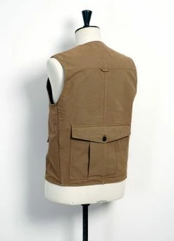 HANSEN GARMENTS HEKTOR | Utility Vest | Khaki -Deals Bottoms Store hektor utility vest khaki hansen garments 374312